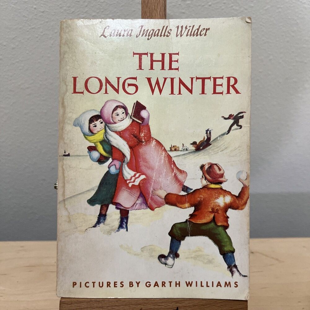 The Long Winter Laura Ingalls Wilder Vintage Paperback 1968
